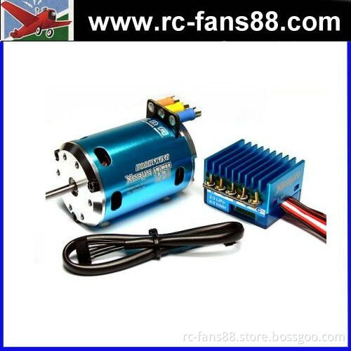 Hobbywing Xtreme 60A ESC&13.5T 2400kv Sensored Motor+LCD Card COMBO-XS4A